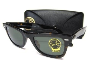 RayBan レイバン サングラス WAYFARERオリジナルウェイファーラー Tortoise ブラウン べっ甲 RB2140 902 50mm セレブ多数愛用